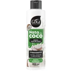 Gota Dourada Nata De Coco Condicionador Hidratante Cabelo Danificado