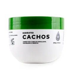 Hidratei Cachos Creme Para Cabelo Ondulado, Cacheado E Crespo