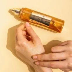 Idc Institute Gold Shimmer Body Mist Spray Corporal Com Partículas De Ouro