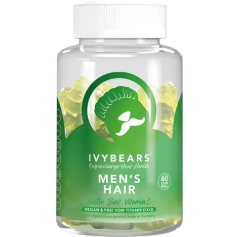 Ivybears Hair Vitamins For Men Suplemento Fortificante Cabelo E Unhas