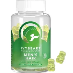 Ivybears Hair Vitamins For Men Suplemento Fortificante Cabelo E Unhas