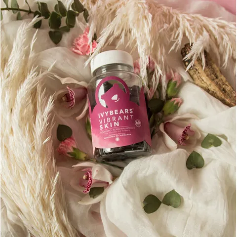 Ivybears Vibrant Skin Suplemento Vitaminico Pele Radiante E Com Brilho