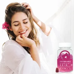 Ivybears Vibrant Skin Suplemento Vitaminico Pele Radiante E Com Brilho