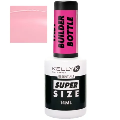 Kelly K Essentials Super Size Fast Builder Bottle - Soft Pink
