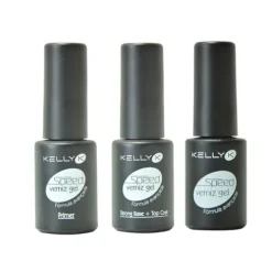 Kelly K Kit Catalisador + Primer + Base + Speed Gel S14 + Limas + Removedor