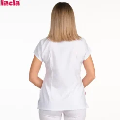 Lacla Túnica Em Microfibra Branca