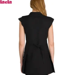 Lacla Túnica Lisa Preto
