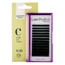 Lash Perfect B Curl 0.20 Flat Mixed 8-13Mm
