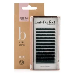 Lash Perfect B Curl Extra Fine 0.07 Volume Mixed Tray