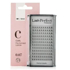 Lash Perfect C 6D Curl 0.07 Pre-Fanned 12Mm