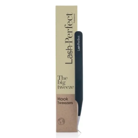 Lash Perfect Hook Tweezers Pinça Para Aplicação/Fixação De Pestanas