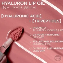 L’Oréal Paris Plump Ambition Hyaluron Lip Oil - Rouge In Love