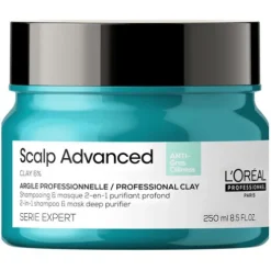 L’Oréal Pro Serie Expert Scalp Advanced Argila 2 Em 1 Para Cabelo Oleoso
