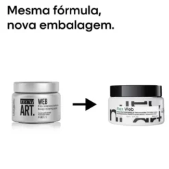 L’Oréal Pro Tecni.Art Flex Web Cera Para O Cabelo Em Pasta