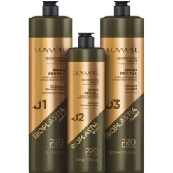 Lowell Bioplastia Clinic Champô Reconstrutor Passo 1