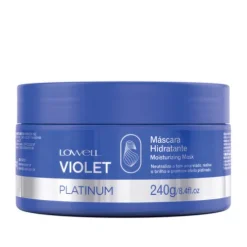 Lowell Violet Platinum Máscara Hidratante Cabelo Loiro