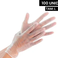 Luvas Vinil Sem Pó