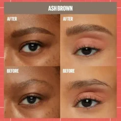 Maybelline Build-A-Brow 2 In 1 Caneta E Gel De Sobrancelhas 259 Ash Brown
