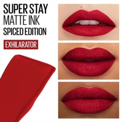 Maybelline Superstay Matte Ink Spiced Batom Líquido 340 Exhilarator