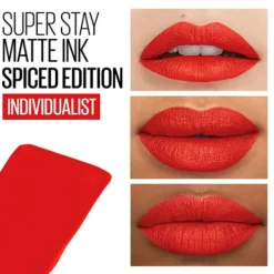Maybelline Superstay Matte Ink Spiced Batom Líquido 320 Individualist