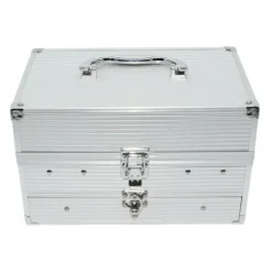 Mya Mala De Maquilhagem Metálica Média