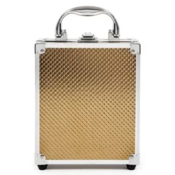 Mya Mala Pequena De Maquilhagem Dourada