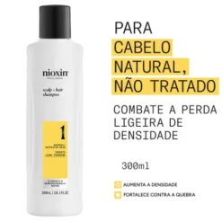 Nioxin Sistema 1 Shampoo Para Cabelo Fino Com Perda De Densidade