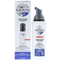 Nioxin Sistema 6 Tratamento Cabelos Quimicamente Tratados Densidade Avançad