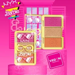 Nyx Pro Makeup Barbie On The Go Cheek Paleta De Rosto