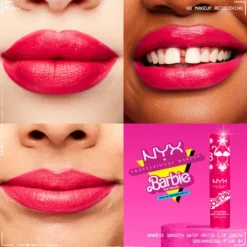 Nyx Pro Makeup Barbie Smooth Matte Whip Lip Cream 02 Perfect Day Pink