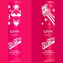 Nyx Pro Makeup Barbie Smooth Matte Whip Lip Cream 02 Perfect Day Pink