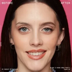 Nyx Pro Makeup Blade & Shade Nano Lápis De Sobrancelha - Taupe