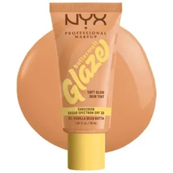Nyx Pro Makeup Buttermelt Glaze Soft Glow Skin Tint Spf 30 - Vanilla