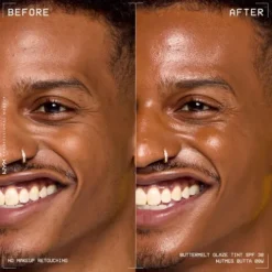 Nyx Pro Makeup Buttermelt Glaze Soft Glow Skin Tint Spf 30 - Nutmeg