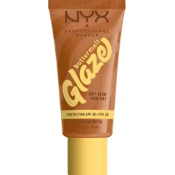 Nyx Pro Makeup Buttermelt Glaze Soft Glow Skin Tint Spf 30 - Praline