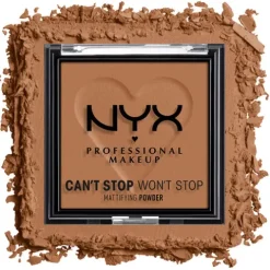 Nyx Pro Makeup Cant Stop Wont Stop Pó Matificante Mocha