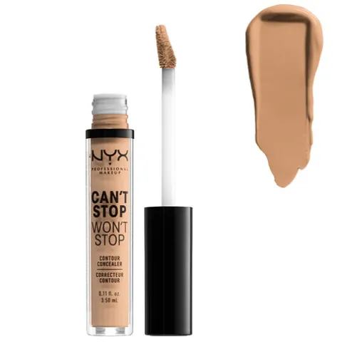 Nyx Pro Makeup Corretor 24H Cant Stop Wont Stop - Natural