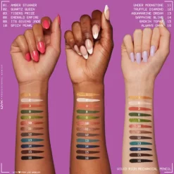 Nyx Pro Makeup Eyeliner Vivid Rich Mechanical Liner 16 Always Onyx