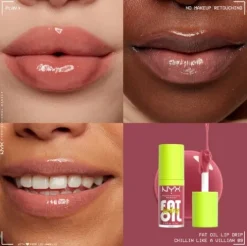 Nyx Pro Makeup Fat Oil Lip Drip Óleo Labial Chillin Like A Vil