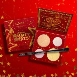 Nyx Pro Makeup Gimme Super Stars! Paleta De Iluminadores - Moon Metals