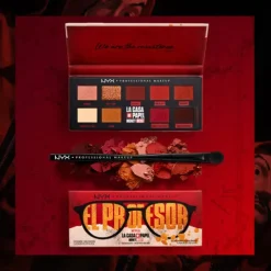 Nyx Pro Makeup La Casa De Papel - Paleta Sombras El Profesor