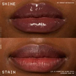 Nyx Pro Makeup Lip I.V. Hydrating Gloss Labial Hidratante - Espresso Soak