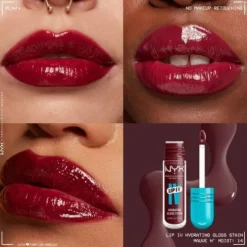 Nyx Pro Makeup Lip I.V. Hydrating Gloss Labial Hidratante - Mauve N Moist