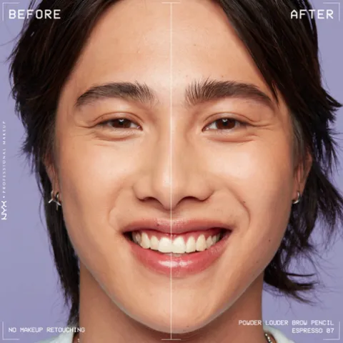 Nyx Pro Makeup Powder Louder Brow Lápis Sobrancelha 07 Espresso