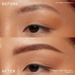 Nyx Pro Makeup Powder Louder Brow Lápis Sobrancelha 03 Auburn