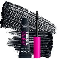 Nyx Pro Makeup Thick It Stick It Máscara De Sobrancelhas - Black