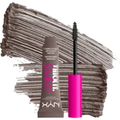 Nyx Pro Makeup Thick It Stick It Máscara De Sobrancelhas - Ash Brown