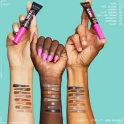 Nyx Pro Makeup Thick It Stick It Máscara De Sobrancelhas - Brunette