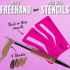 Nyx Pro Makeup Zero To Brow Gel Brow Gel Para Sobrancelha 02 Ash Blonde