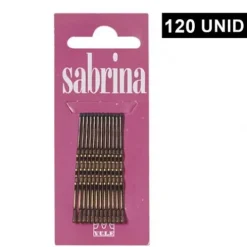 Pack Ganchos Cabelo Pequenos Castanhos